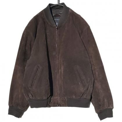  Ρcroft&barrowۥơ ӥå륨å ɥ쥶 㥱åȡ1990's-Vintage Boar Leather Jacket