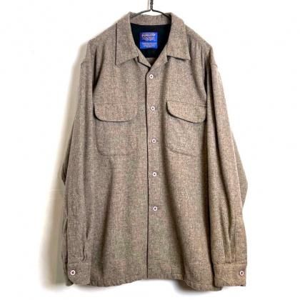  ΡPENDLETONۥơ 롼ץ顼 륷ġ1990's-Vintage Loop Collar Wool Shirt