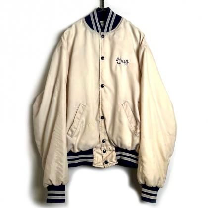  ΡHOLLOWAYۥơ ʥ ɥ㥱å 1980's-Vintage  Nylon Award Jacket