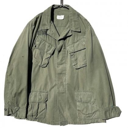  ΡU.S.ARMYۥ󥰥եƥ åץȥå ߥ꥿꡼㥱å Medium-Regular1970'sVintage Jungle Jacket 5th-Type