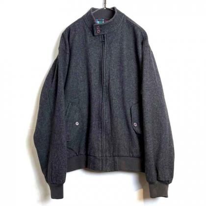  ΡIZODۥơ 른㥱åȡ1980's-Vintage Stand Collar Wool Jacket