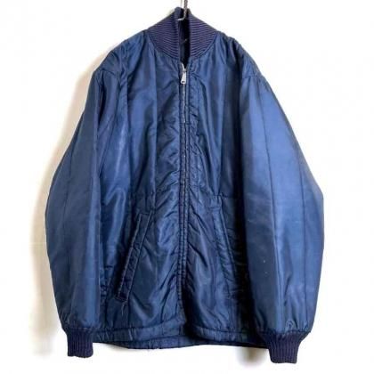  Ρgolden fleeceۥơ ƥ󥰥㥱åȡ1970's-Vintage Nylon Quilting Jacket