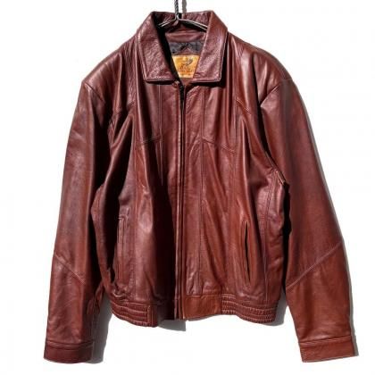  Ρơ åץå 쥶㥱åȡ1990's-Vintage Single Leather Jacket