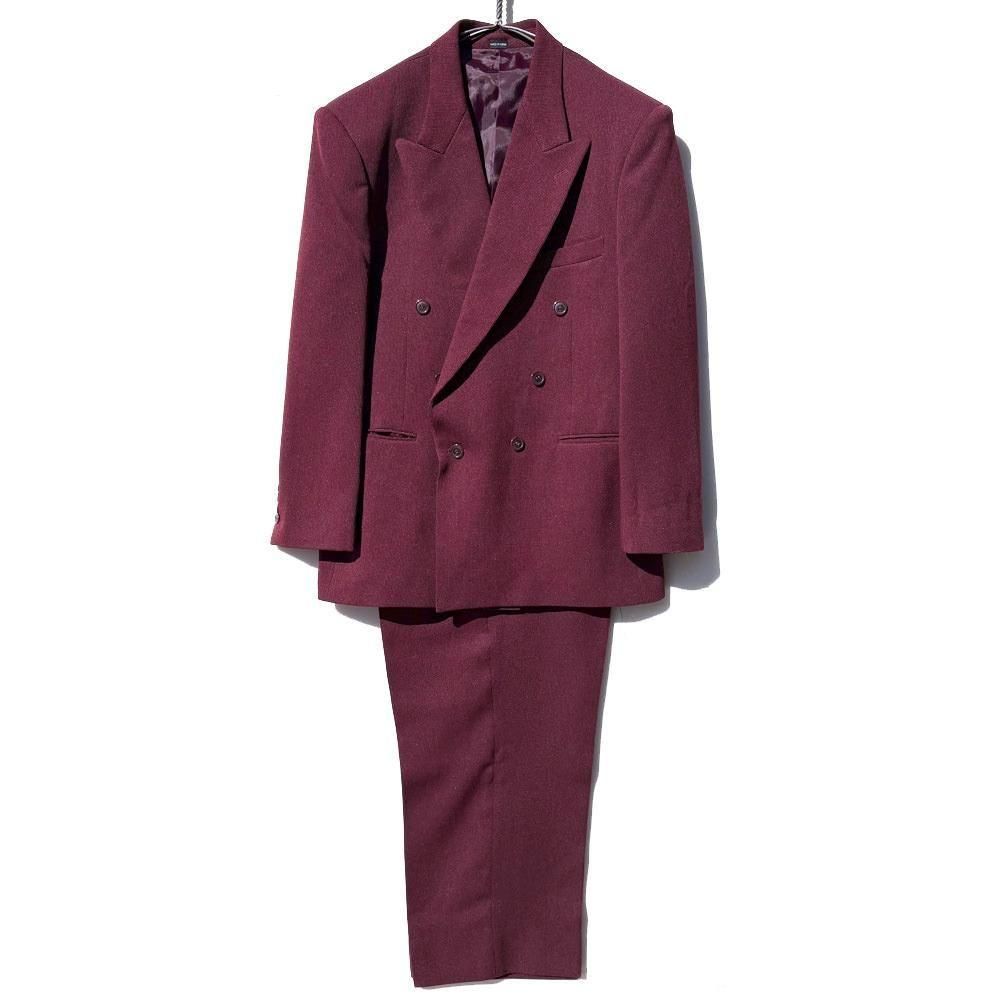 Vanetti】ヴィンテージ ダブルブレスト スーツ セットアップ【1990's