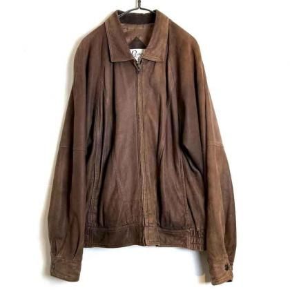  ΡRemyۥơ ̥Хå쥶 㥱åȡ1980's-Vintage Lamb Leather Nubuck Jacket