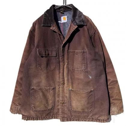  Ρơ ϡ ϥ ֥饦å 祢ȡCarharttVintage Chore Coat