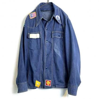  Ρơ ǥ˥ॷĥ㥱åȡ1970's-Vintage Denim Shirt Jacket