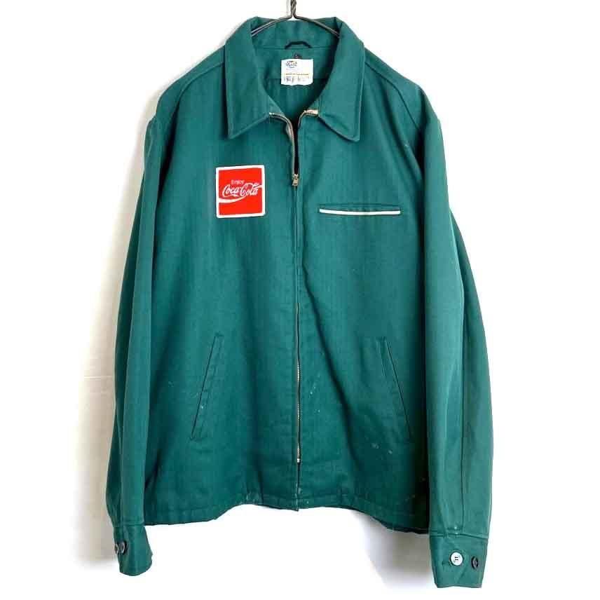coca-cola 80s ウール ワークジャケット 非売品