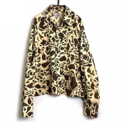  ΡBlack Sheepۥơ ե顼 㥱åȡ1970's-Vintage Duck Hunt Camouflage Jacket