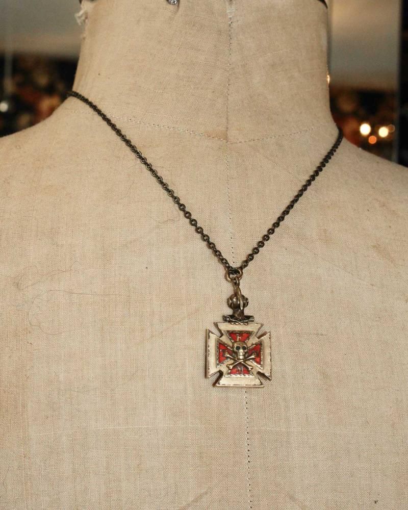 ヴィンテージ オッドフェローズ マソニック トップ ネックレス【1930