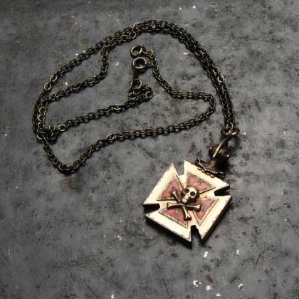  Ρơ åɥե ޥ˥å ȥå ͥå쥹1930'~ Knights Of ColumbusSkull Motif