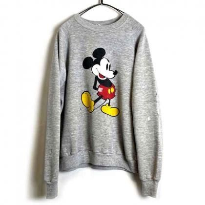  ΡDisneyۥơ ߥå åȥġ1980's-Vintage Official Mickey Sweat Shirt