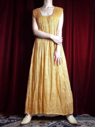  ΡSquare Neck Gather Dress