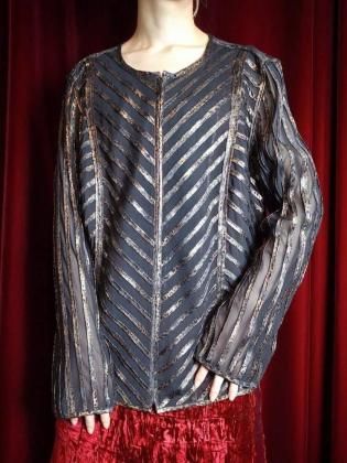  ΡBone Code Embroidery Mesh Jacket