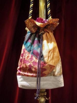  ΡREMAKEVintage Fabric Patchwork Bag