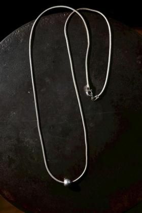  ΡItaly vintage silver beads necklace ꥢ ơ С ӡ ͥå쥹 