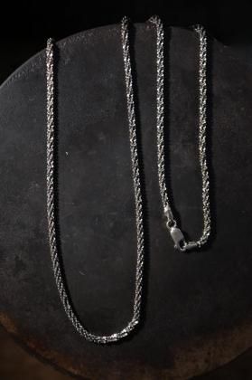 ΡItaly vintage silver chain necklace ꥢ ơ С  ͥå쥹 