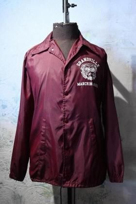 Ρus 1970s bulldog print coach jacket