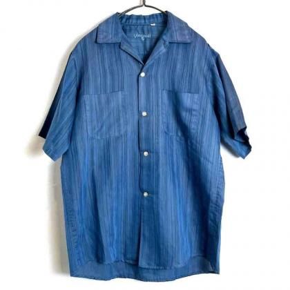  ΡVanderbiltۥơ S/S ץ󥫥顼ġ1960's-Vintage S/S Open Collar Shirt