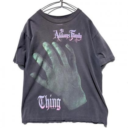  ΡThe Addams Family - Made In USAۥơ ॹեߥ꡼ ץ⡼ Tġ1991'sVintage Print T-Shirt