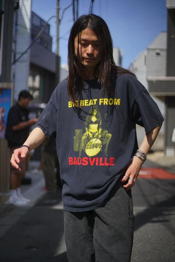 01 cramps クランプス 1997年物ヴィンテージ Tシャツ CRAMPS - Made In USA】ヴィンテージ クランプス プロモーション