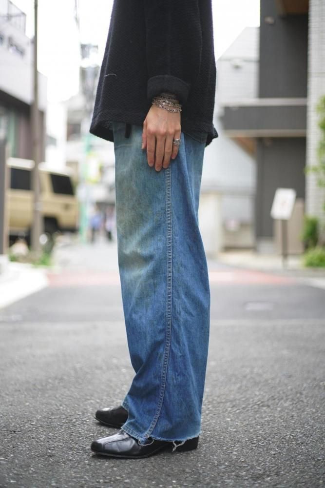 60s Vintage Big Smith デニムパンツ ヴィンテージ デニム 60年代 70年代 60s 70s ジーンズ インディゴ ビッグスミス