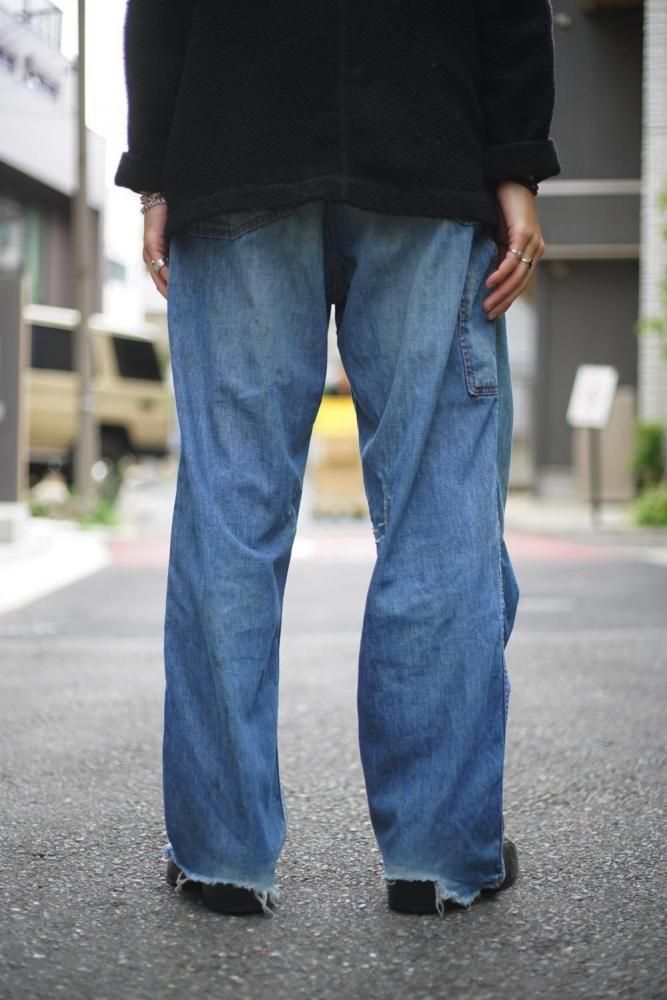 60s Vintage Big Smith デニムパンツ ヴィンテージ デニム 60年代 70年代 60s 70s ジーンズ インディゴ ビッグスミス