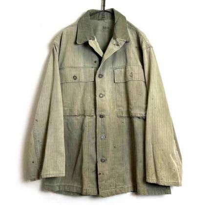  ΡUS ARMYۥơ M-43 桼ƥƥġ1940's-Vintage M-47 HBT Utility Shirt