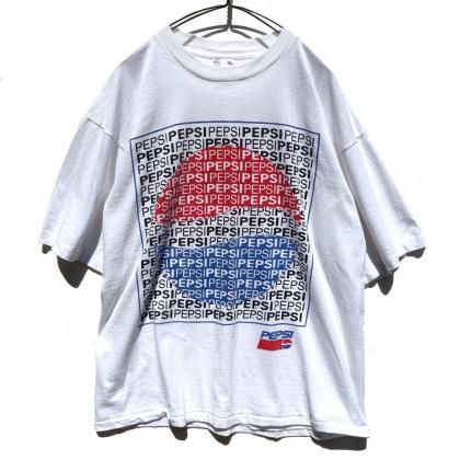 ΡPEPSI ۥơ ڥץ ȥץ Tġ1990's-Vintage Print T-Shirt