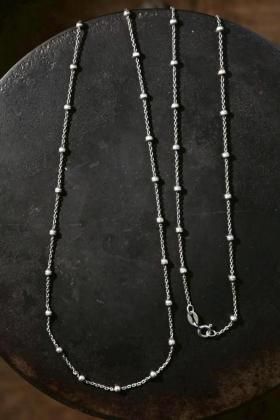  ΡItaly vintage silver chain necklace ꥢ ơ С  ͥå쥹 