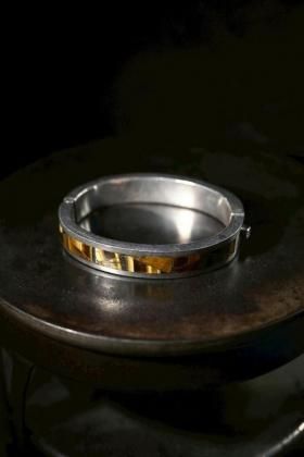  ΡVintage silver  tiger eye bracelet ơ С  ֥쥹å 
