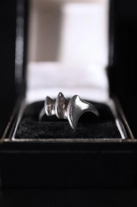  ΡVintage silver crow ring ơ С  