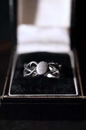  ΡVintage silver ring ơ С  