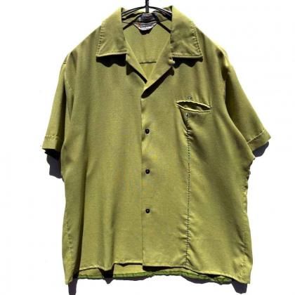  Ρơ S/S ץ󥫥顼 졼󥷥ġ1960's-Vintage Rayon Shirt