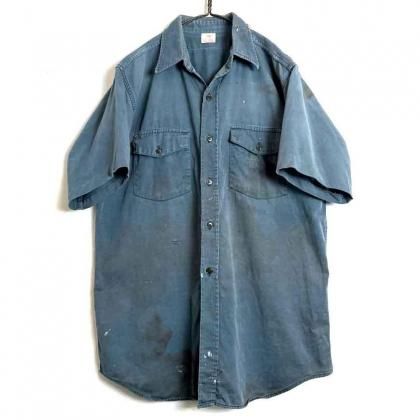 ΡRED CAMELۥơ S/S ϥ ġ1960's-Vintage High Aging S/S Work Shirt