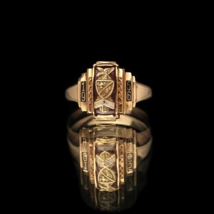  Ρơ å󥰡HERFF JONES 10kt Gold  Eagle Emblemۡ1956's-Class Ring