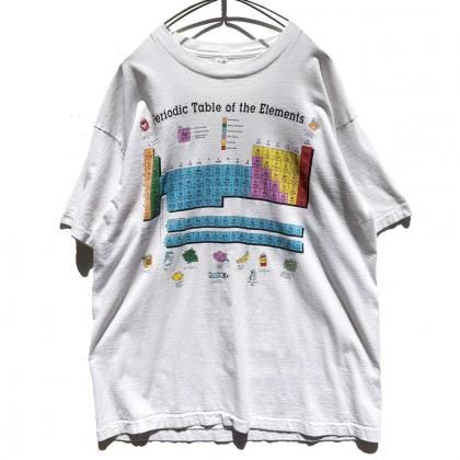  ΡPERIODIC TABLE Of The Elements - Made In USAۥơ ɽץ Tġ1993'sVintage Print T-Shirt