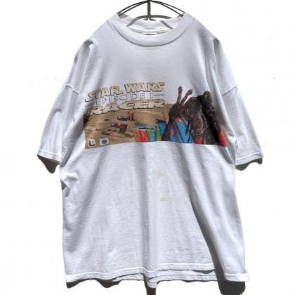  ΡSTAR WARS Episode 1 Racer - NINTENDOۥơ  T 1999'sVintage Print T-Shirt