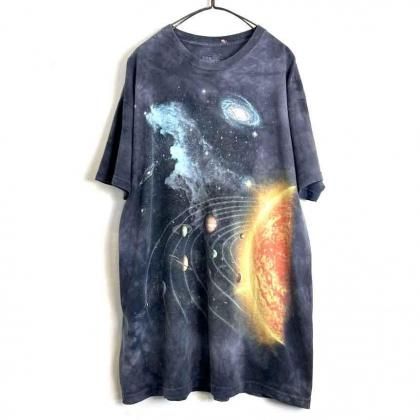  ΡThe Mountainۥơ  ץͥåȥ ץTġ2000's-Vintage Planet Art Tie Dye Tee