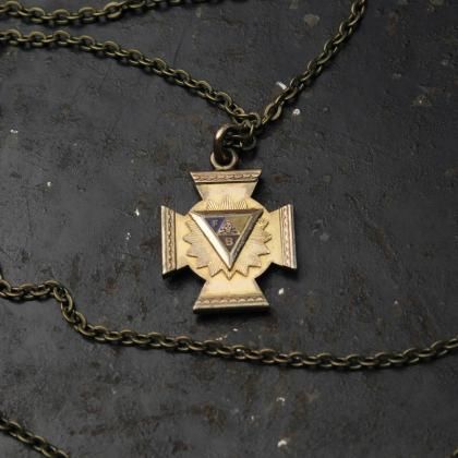  Ρơ åɥե ޥ˥å ȥå ͥå쥹1930'~ Knights of PythiasSkull Iron Cross