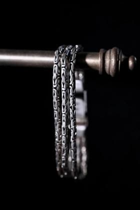  ΡVintage silver three chain bracelet ơ С  Ϣ ֥쥹å 
