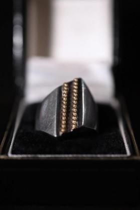  ΡVintage silver  brass ring ᥭ ơ С   