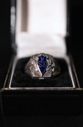  Ρus 1953 silver college ring 1950ǯ С å  