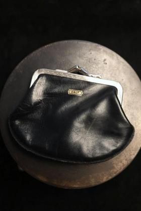  ΡVintage calf leather purse ơ ե쥶 å 