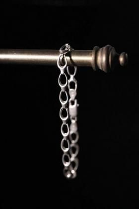  ΡItaly vintage silver chain bracelet ꥢ ơ С ֥쥹å 