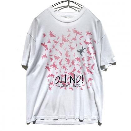  ΡOh No A Gray Hareۥơ ӥåȥץ Tġ1980's-Vintage Print T-Shirt