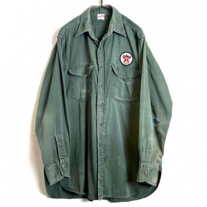  ΡUnitogۥơ ϥ ġ1950's-Vintage Good Aging Work Shirt