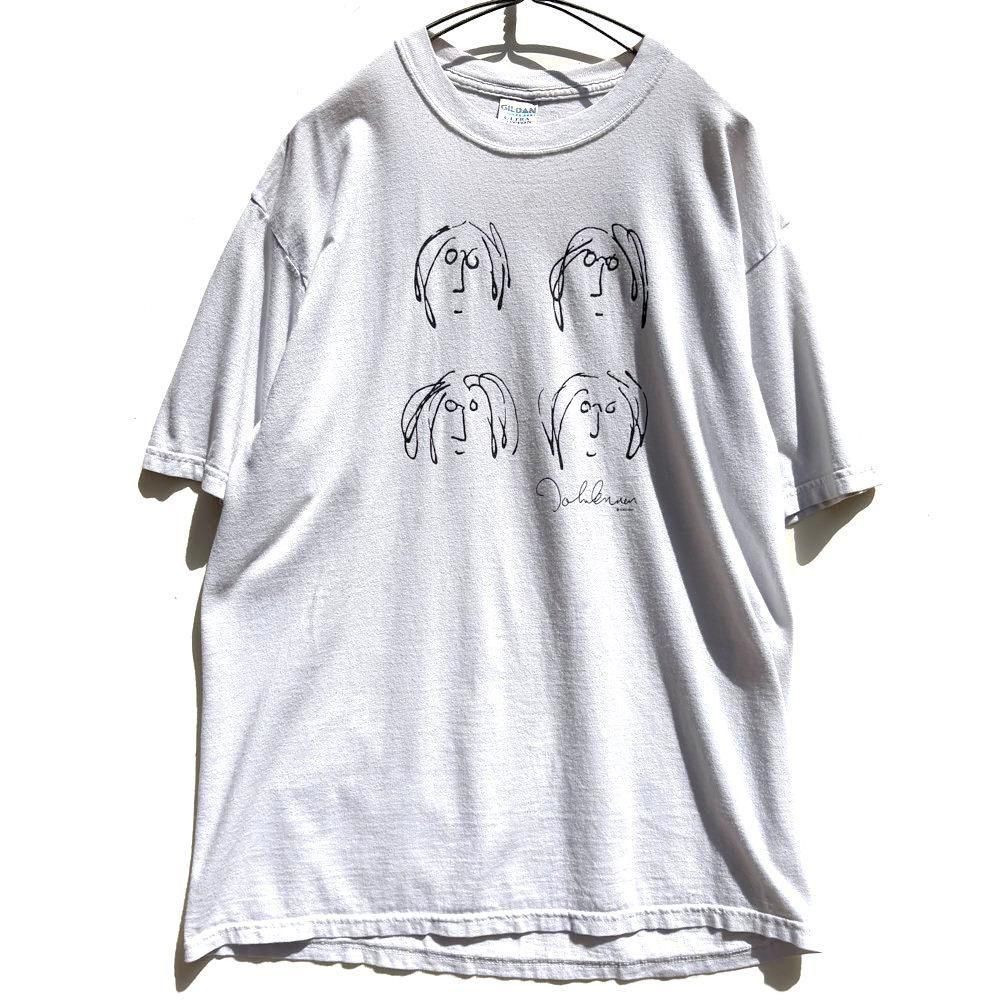 未使用！Jeff Ross 手刷りNirvana Tシャツ XLジョン・レノン 未使用！Jeff Ross 手刷りNirvana Tシャツ XLジョン・レノン