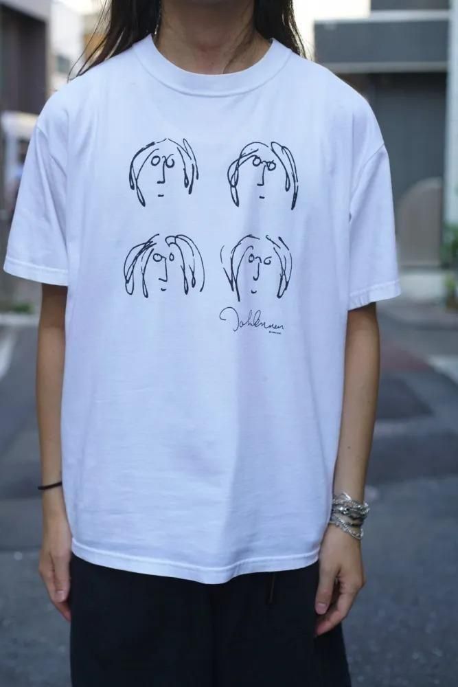 ジョンレノン　フェード　ヴィンテージ y2k　John Lennon　XL ヴィンテージ vintage 90's 90s CRONIES John Lennon Imagine