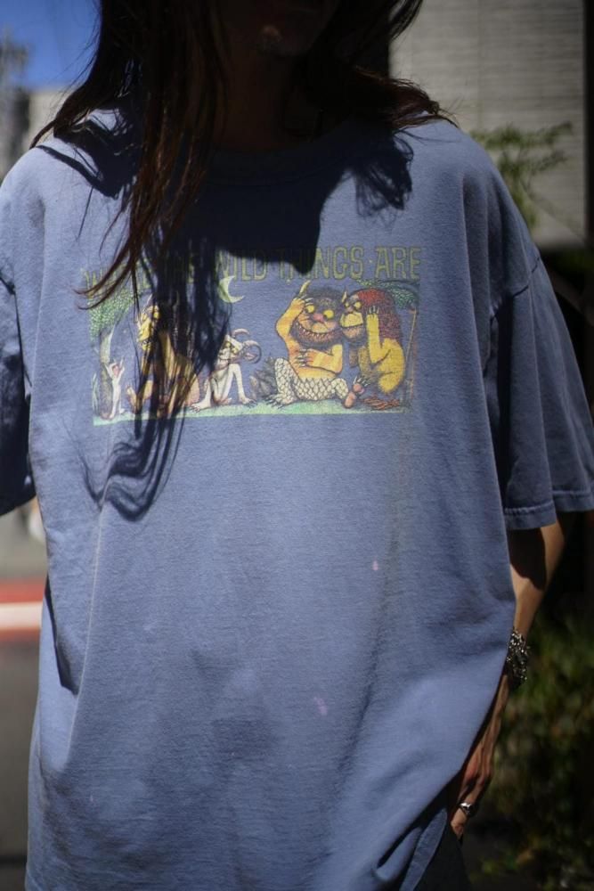 かいじゅうたちのいるところ Tシャツ Lサイズ 90s シングルステッチ 90s かいじゅうたちのいるところ 映画 Tシャツ | 古着 映画T
